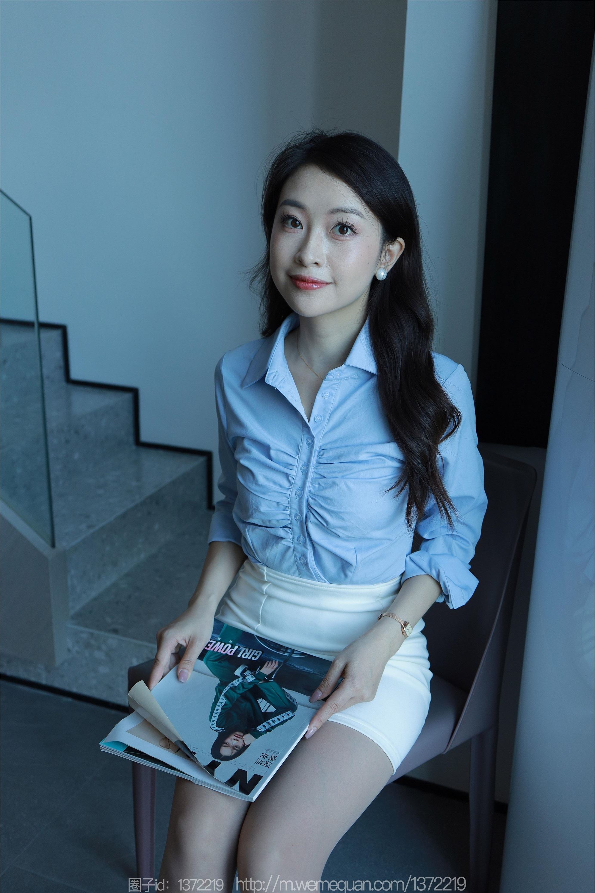 IESS异思趣向  2023.08.14 丝享家 1506 小婕《蓝领佳人》